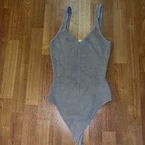 Abercrombie Ribbed Bodysuit